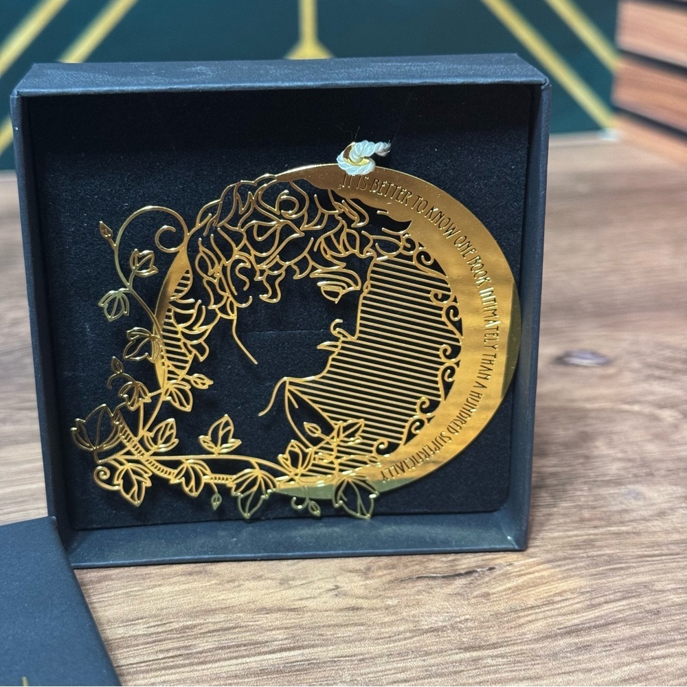 The Secret History Metal Bookmark | Owlcrate